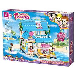 ZHEGAO QL1133 Good friend: Noah's colorful sea view room Girls Block