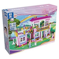 ZHEGAO QL2219 CityGirls: Villa Girls Block