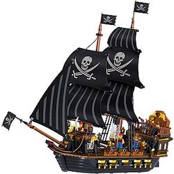 ZHEGAO QL1804 Pirate Kingdom: The Pirate Ship Black Hawk. Pirates Block