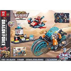 ZHEGAO QL1661 Goodbye Toterman of the Iron Flying Dragon: Altman's Rapid Chariot Movies and Games Block