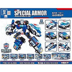 ZHEGAO QL0223 Special Police A 6 combinations Creator Expert Block