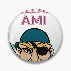 ZILLAKAMI art Pin