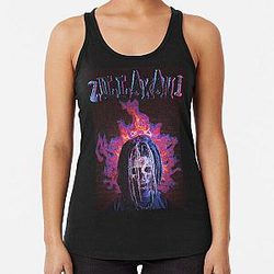 Zillakami x City Morgue FACE THE FIRE Racerback Tank Top