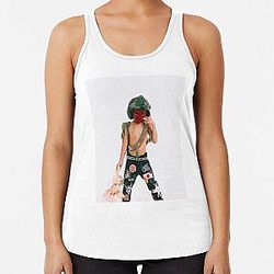 Hell or High Water Cover Zillakami Racerback Tank Top