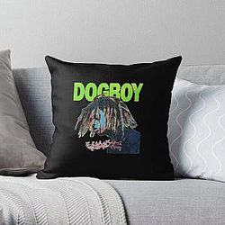 DOGBOY Zillakami Sticker Throw Pillow