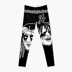 Sosmula X Zillakami face vintage art Leggings