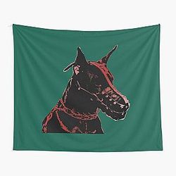 Thunder Dog Zillakami Tapestry