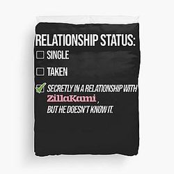 Relationship with ZillaKami Duvet Cover