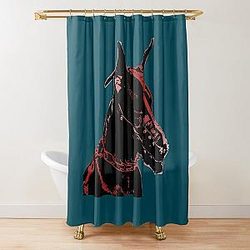 Thunder Dog Zillakami Et Shower Curtain