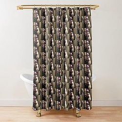 Zillakami with a RPG Shower Curtain