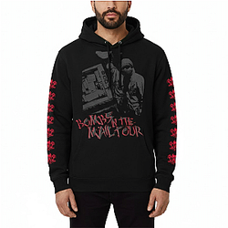ZillaKami Hoodie Grunge Skull Illustration