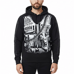 ZillaKami Hoodie Heavy Grunge Splatter Art