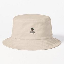 ZillaKami Green Dreads Portrait  Bucket Hat