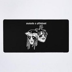 Sosmula X Zillakami face vintage art Desk Mat