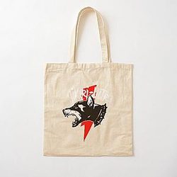 Zillakami x sosmula Hikari Ultra Logo City Morgue red Bolt   Cotton Tote Bag