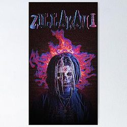 Zillakami x City Morgue FACE THE FIRE Poster