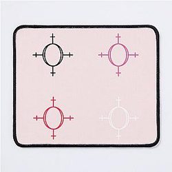 Zolita Cult of Girls 4-pack Mouse Pad