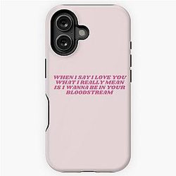 Zolita Bloodstream Lyrics iPhone Tough Case