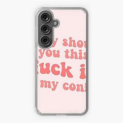zolita probably shouldn't tell you this but fuck it heres my confession song lyrics- somebody i fucked once Samsung Galaxy Soft Case