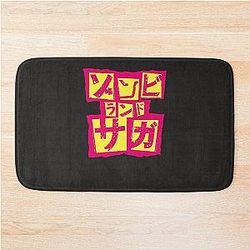 Zombie Land Saga Classic T-Shirt Bath Mat