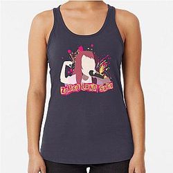 Sakura Raps - Zombie Land Saga Racerback Tk Top
