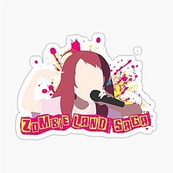 Sakura Raps Zombie Land Saga Sticker