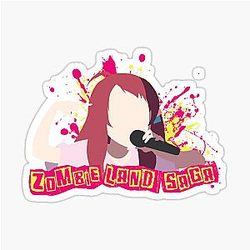 Rap Battle Zombie Land Saga Sticker