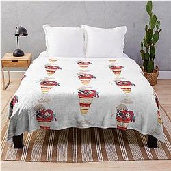 Zombie Land Saga Throw Blanket