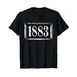 1883 White Logo T-Shirt