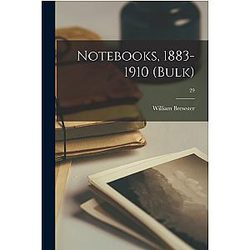 Notebooks, 1883-1910 (bulk); 29 notebooks