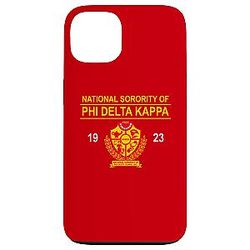 iPhone 13 National Sorority of Phi Delta Kappa Est 1923 Case