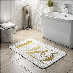 Harsh Winter Dominion 1923 Bath Mats