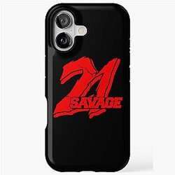 21 Savage Red iPhone Case