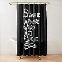 21 Savage Merch Shower Curtain