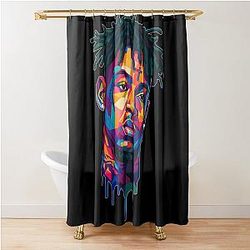 21 Savage Pop Art Shower Curtain