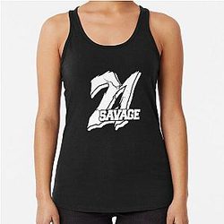21 Savage Racerback Tank Top