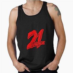 21 Savage - Red Tank Top