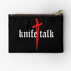21 Savage Knife Talk Zipper Pouch