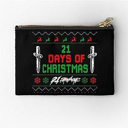 21 Savage - 21 Days of Christmas Zipper Pouch