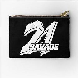 21 Savage Zipper Pouch