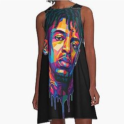 21 Savage Pop Art Dress