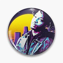 21 Savage Rapper Pin