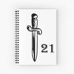 21 Savage Spiral Notebook