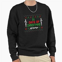 21 Savage - 21 Days Christmas Pullover Sweatshirt