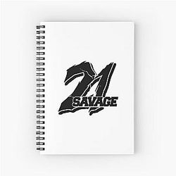21 Savage Logo Notebook