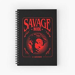 21 Savage Slaughter Gang Spiral Notebook