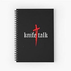 21 Savage Knife Talk Spiral Notebook