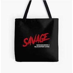 21 Savage All Over Print Tote Bag