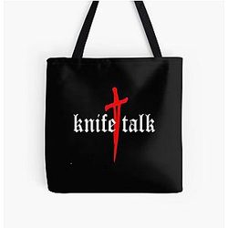 21 Savage Knife Talk Tote Bag