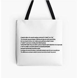 Snitches and Rats Interlude by 21 Savage x Metro Boomin All Over Print Tote Bag